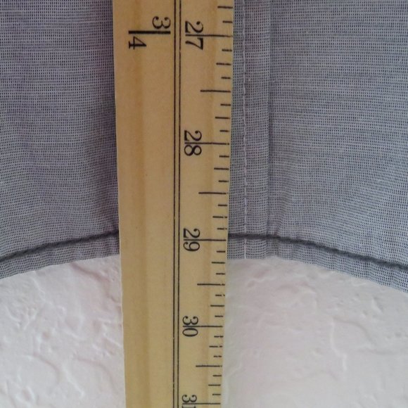 Phat Farm* Men's Short Sleeve Button Down Curved Hem Chest Pocket Shirt~ Large - Picture 9 of 10